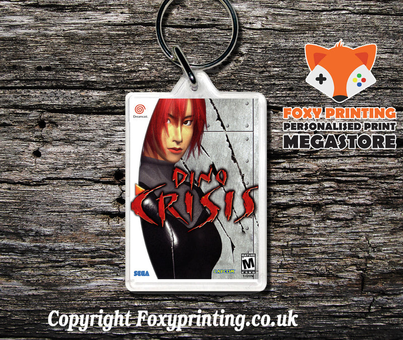 Dinocrisis - Sega Dreamcast Game Keyring