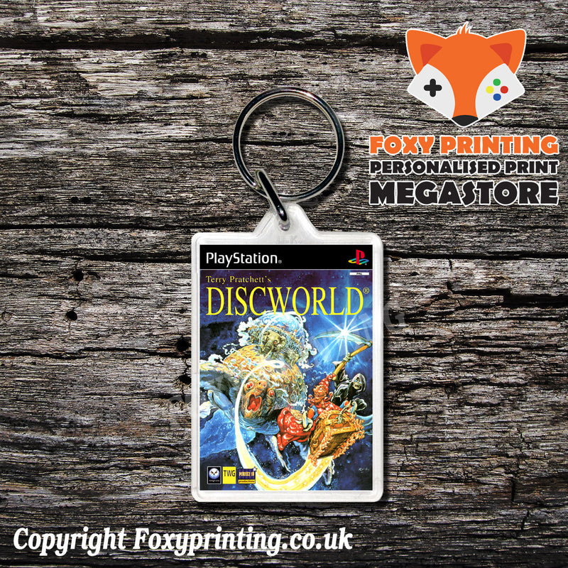 Disc World Eu - PS1 Playstation 1 Game Inspired Retro Gaming Magnet