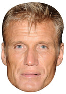 Dolph Lundgren Ivan Drago Celebrity Face Mask Fancy Dress Cardboard Costume Mask