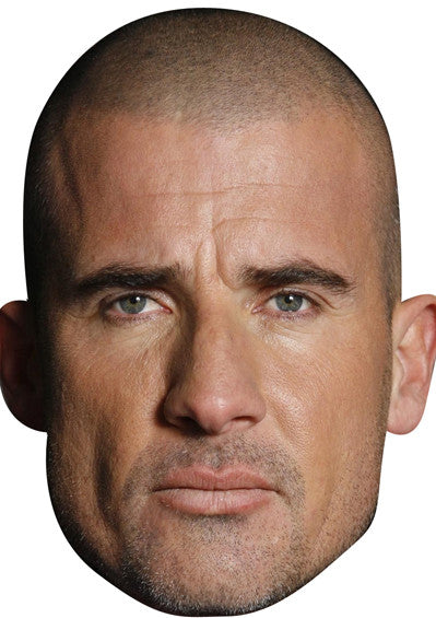 Dominic Purcell Face Mask – Fancy Dress Cardboard Costume Mask