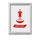 Doncaster Football Club gift - The Donny Rovers - Tiny Men Big Balls Poster