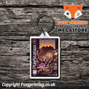 Doom - PS1 Playstation 1 Game Inspired Retro Gaming Magnet