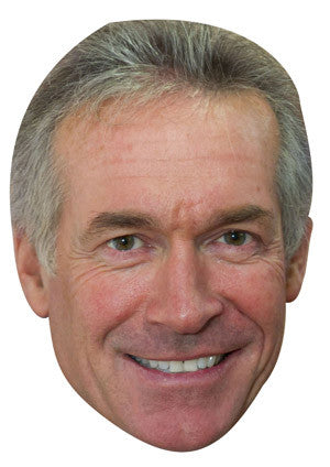 Dr Hilary Jones Celebrity Face Mask Fancy Dress Cardboard Costume Mask