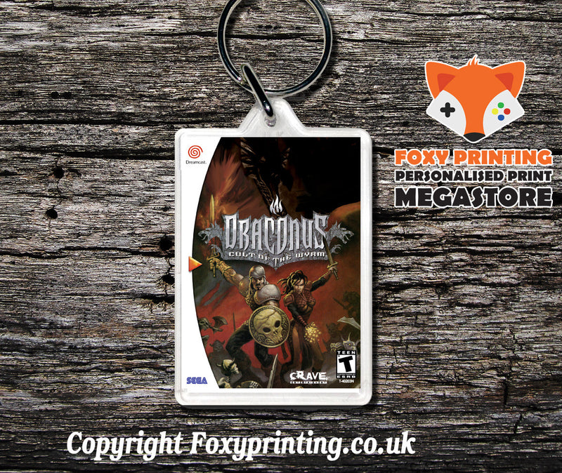 Draconus - Sega Dreamcast Game Keyring
