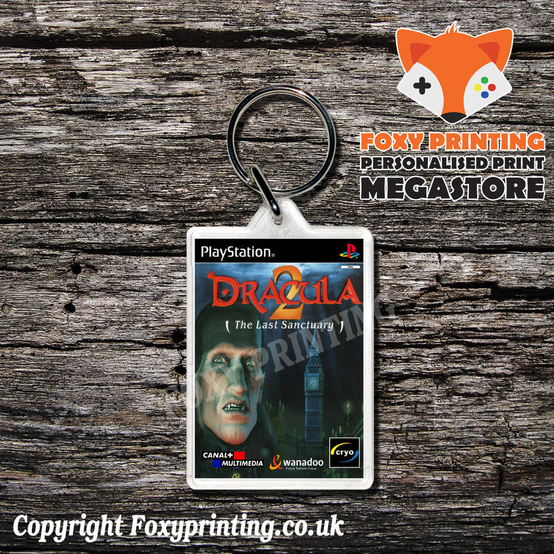 Dracula 2 Gb - PS1 Playstation 1 Game Inspired Retro Gaming Magnet