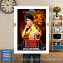 Dragon The Bruce Lee Story 2 Eu - Sega Megadrive Inspired Retro Gaming Poster A4 A3 A2 Or A1