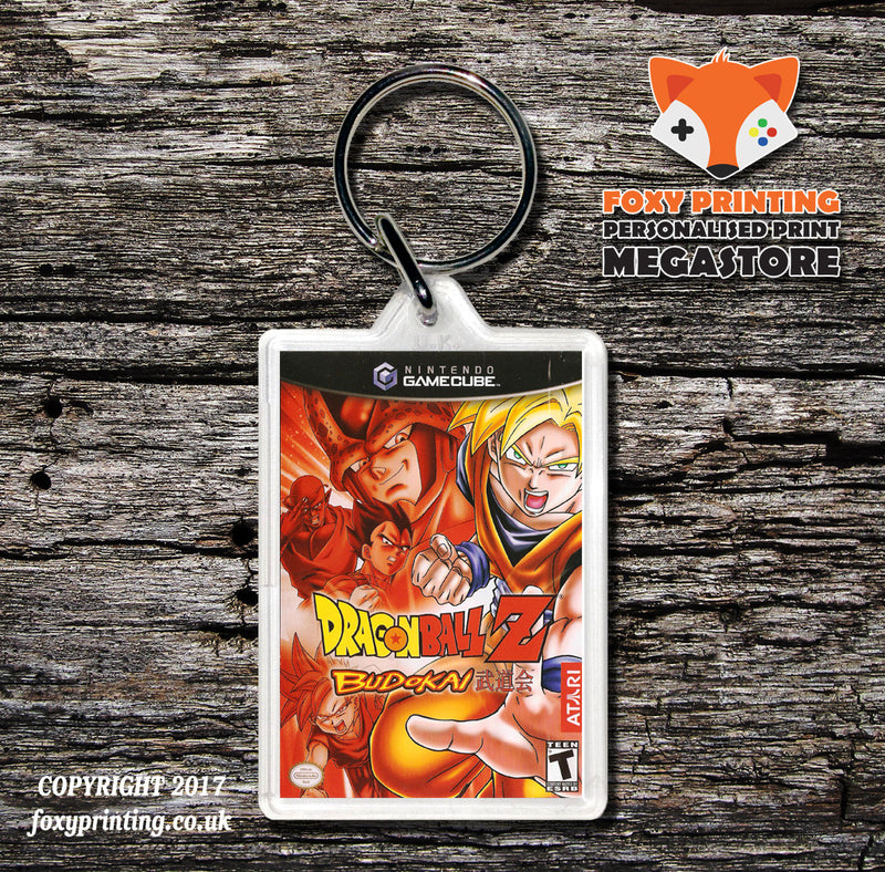 Dragon Ballz Budokai Gamecube Game Inspired Retro Gaming Keyring