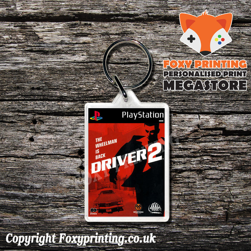Driver 2 - PS1 Playstation 1 Game Inspired Retro Gaming Magnet