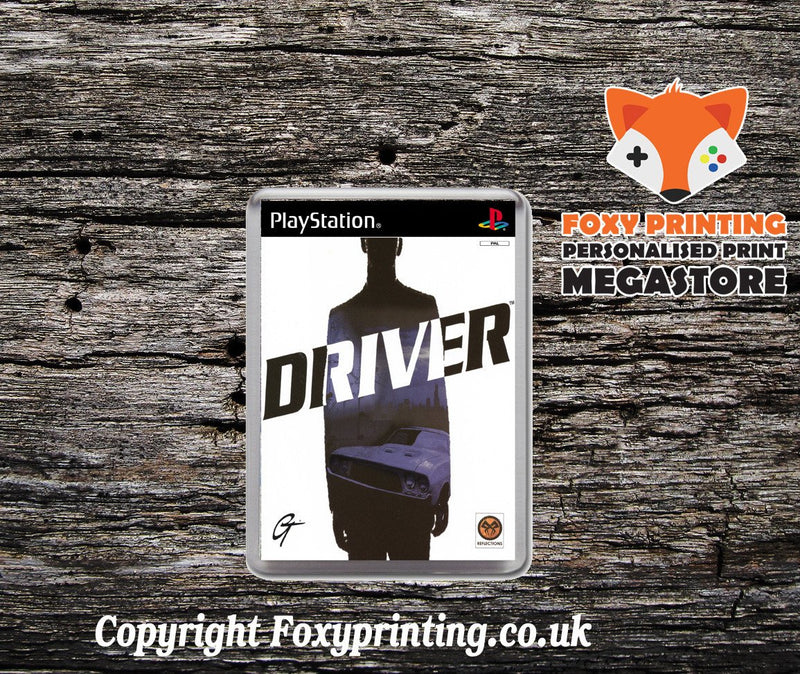 Driver Gb - PS1 Playstation 1 Game Inspired Retro Gaming Magnet