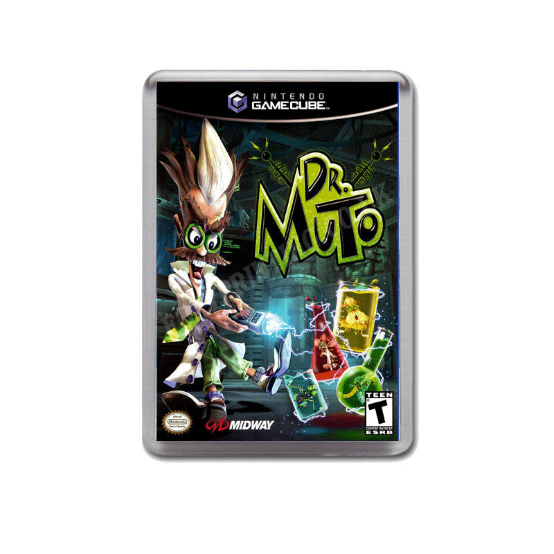 Drmuto Style Inspired Game Gamecube Retro Video Gaming Magnet