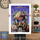 Dune2 De - Sega Megadrive Inspired Retro Gaming Poster A4 A3 A2 Or A1