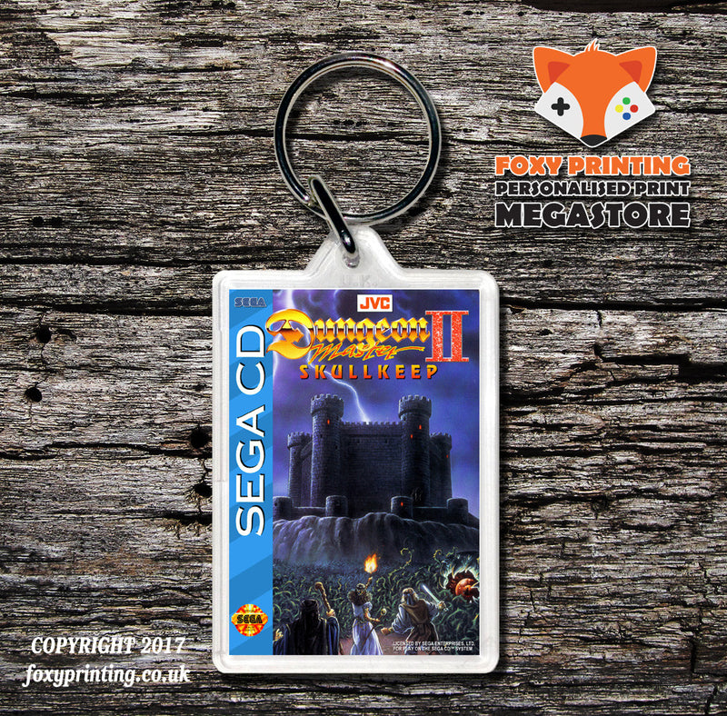 Dungeon Master 2 Game Inspired Retro Gaming Keyring