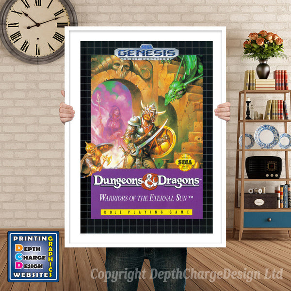 Dungeons And Dragons Warriors Of The Eternalsun - Sega Megadrive Inspired Retro