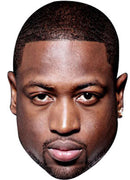 Dwyane Wade 004 Celebrity Face Mask Fancy Dress Cardboard Costume Mask