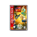 Earth Worm Jim 2 Game Style Inspired Sega Megadrive Retro Video Gaming Magnet