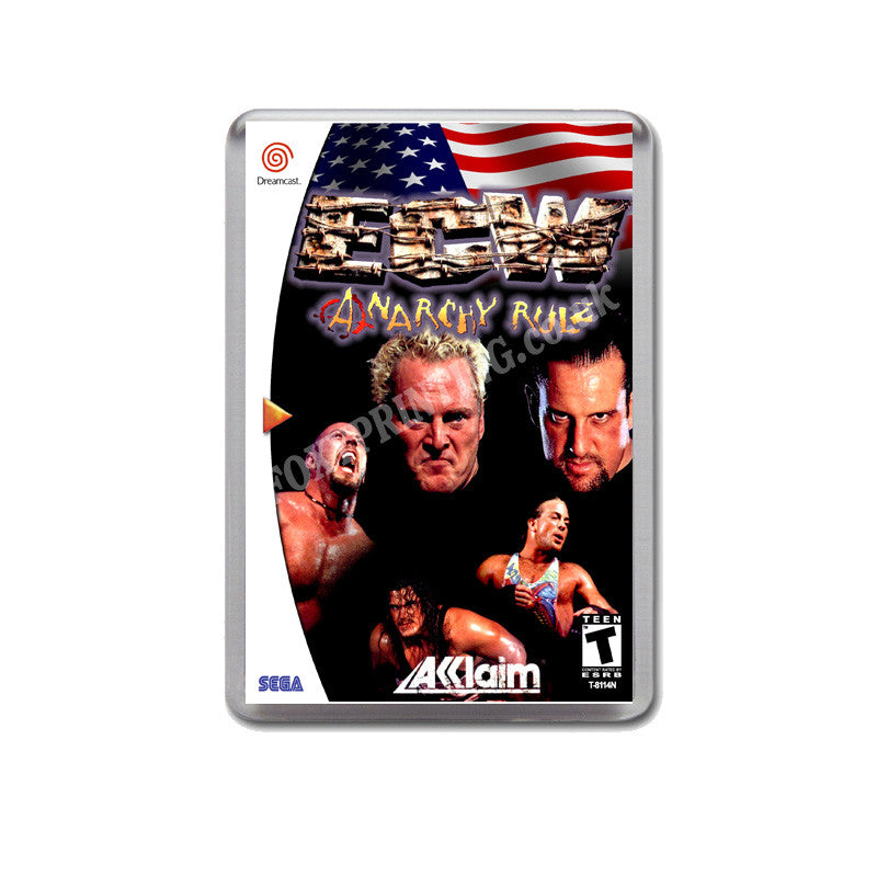 Ecwanarch Yrulz Sega Dreamcast Style Inspired Retro Game Magnet