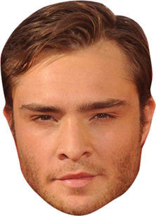 Ed Westwick TV STAR Celebrity Face Mask Fancy Dress Cardboard Costume Mask