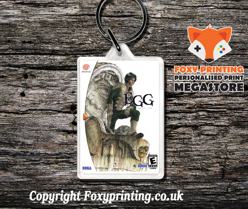 Egg - Sega Dreamcast Game Keyring