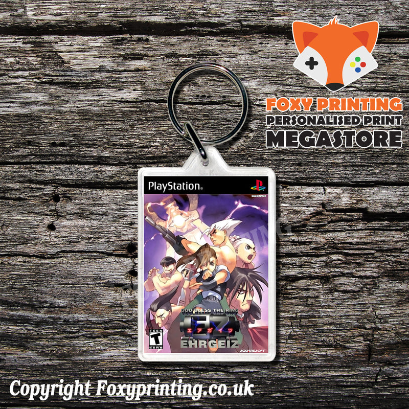 Ehrgeiz Godbless The Ring 2 - PS1 Playstation 1 Game Inspired Retro Gaming Magnet