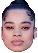 Ella Mai 2020 Music Dress Cardboard Celebrity Party Face Mask