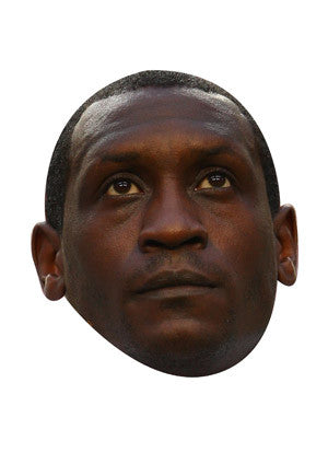 Emile Heskey Celebrity Face Mask Fancy Dress Cardboard Costume Mask