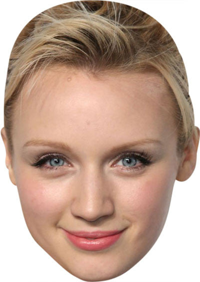 Emily Berrington Face Mask – Fancy Dress Cardboard Costume Mask