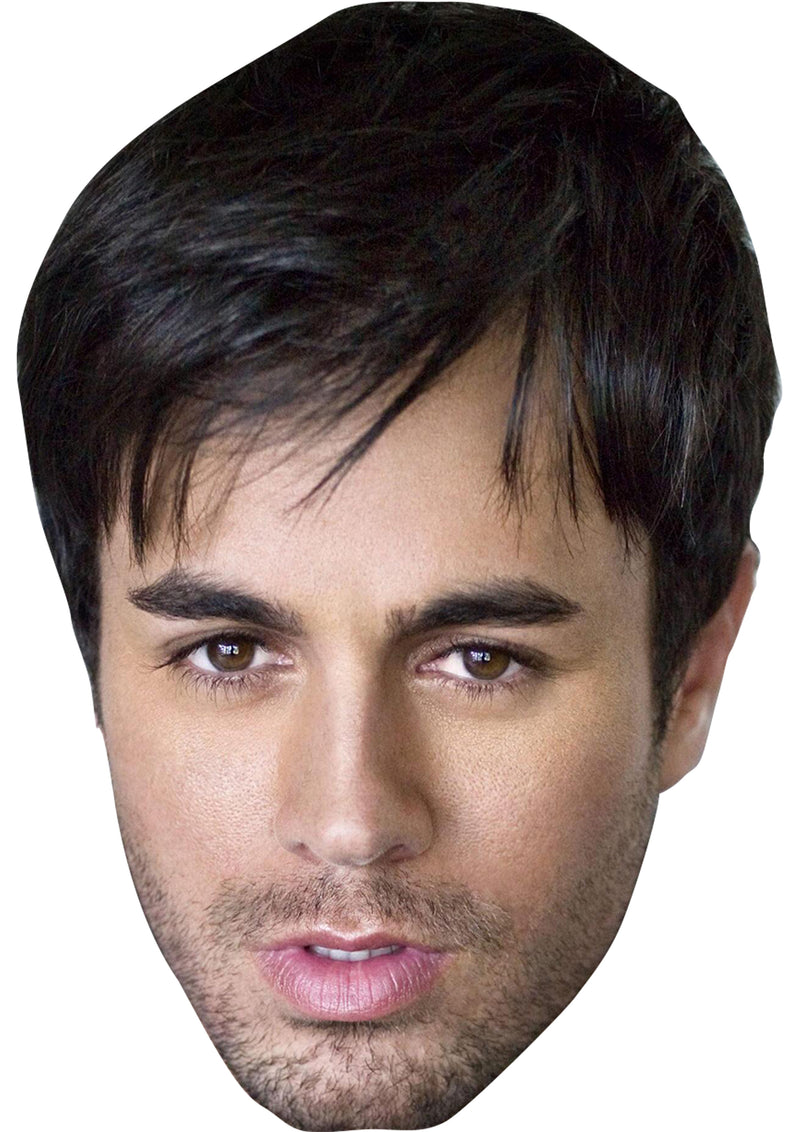 Enrique Iglesias 2 2020 Music Dress Cardboard Celebrity Party Face Mask