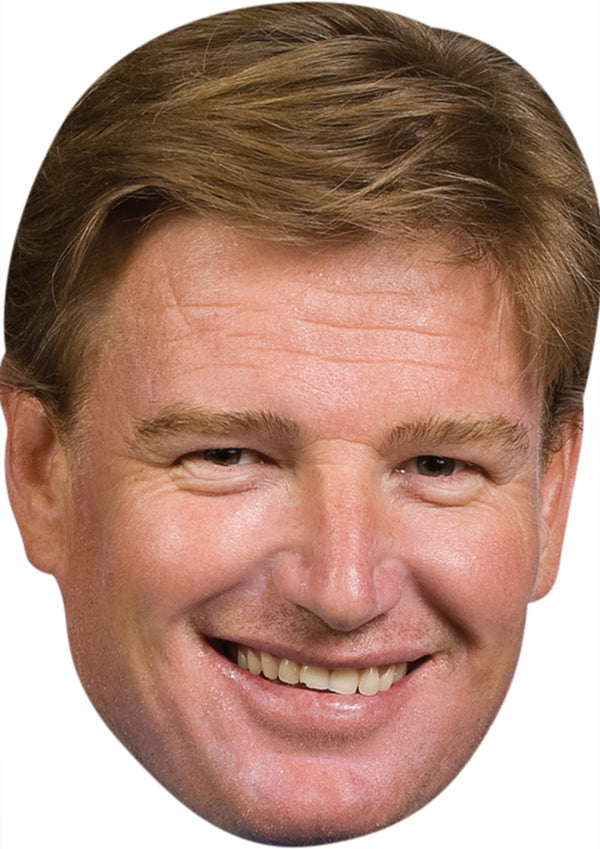 Ernie Els GOLF 2018 Celebrity Face Mask Fancy Dress Cardboard Costume Mask