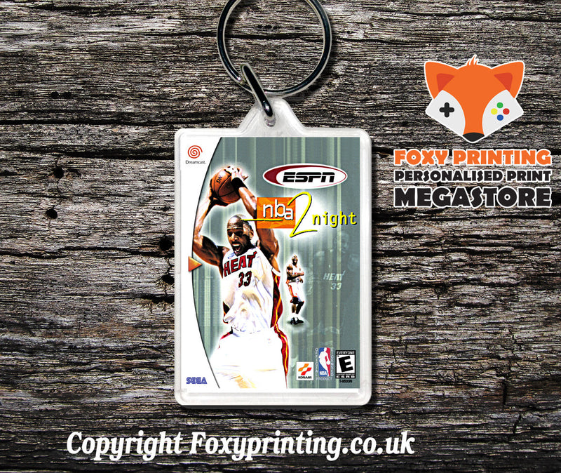Espnnba2night - Sega Dreamcast Game Keyring