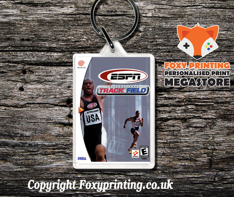 Espntrackandfield - Sega Dreamcast Game Keyring
