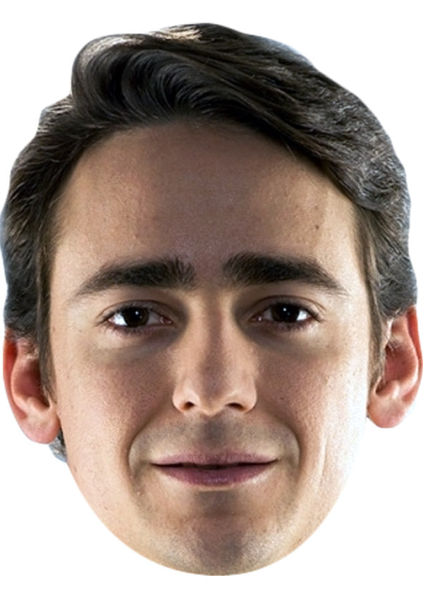 ESTEBAN GUTIERREZ JB - Formula 1 Driver Fancy Dress Cardboard Celebrity Party Face Mask
