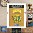 Eternal Champions Pal - Sega Megadrive Inspired Retro Gaming Poster A4 A3 A2 Or A1