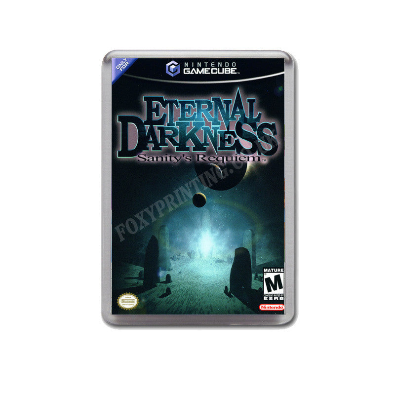 Eternal Darkness Style Inspired Game Gamecube Retro Video Gaming Magnet