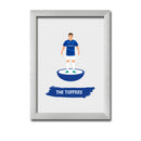 Everton Football Club gift - The Toffees - Tiny Men Big Balls Poster
