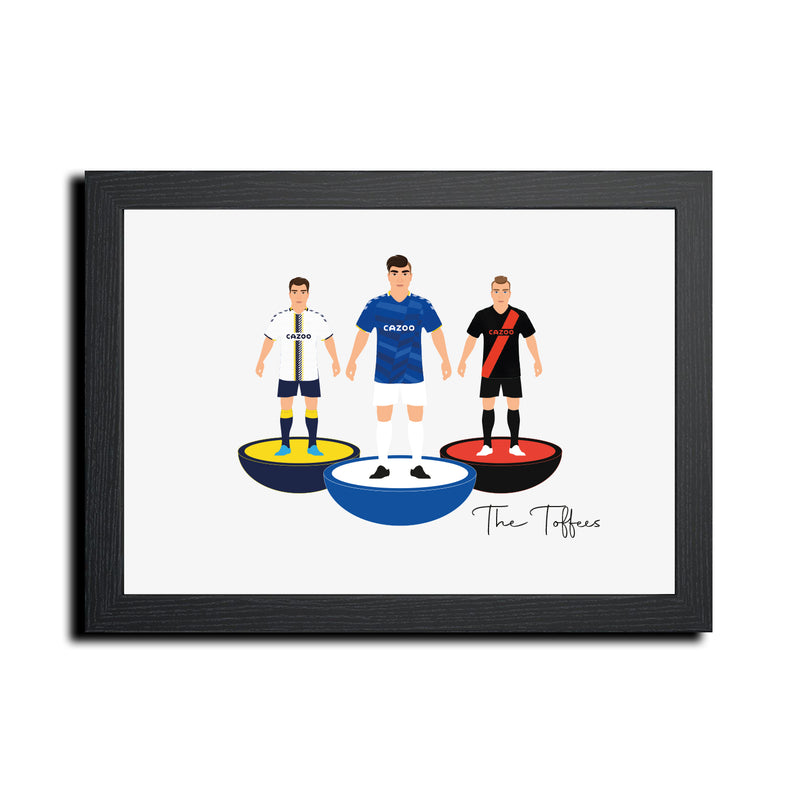 Everton Football Club gift - Tiny Men Big Balls Poster