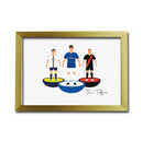 Everton Football Club gift - Tiny Men Big Balls Poster