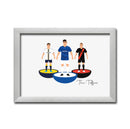 Everton Football Club gift - Tiny Men Big Balls Poster