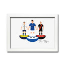 Everton Football Club gift - Tiny Men Big Balls Poster