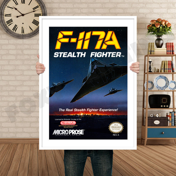 F117astealthfighter Retro Game Inspired Theme Nintendo NES Gaming