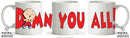 Family Guy INSPIRED Theme Style DAMN YOU ALL TV SHOW MUG