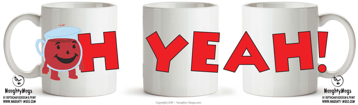 Family Guy INSPIRED Theme Style OH YEAH! TV SHOW MUG – printed mug product image 1