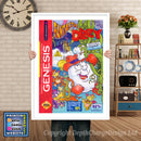 Fantastic Dizzy - Sega Megadrive Inspired Retro Gaming Poster A4 A3 A2 Or A1