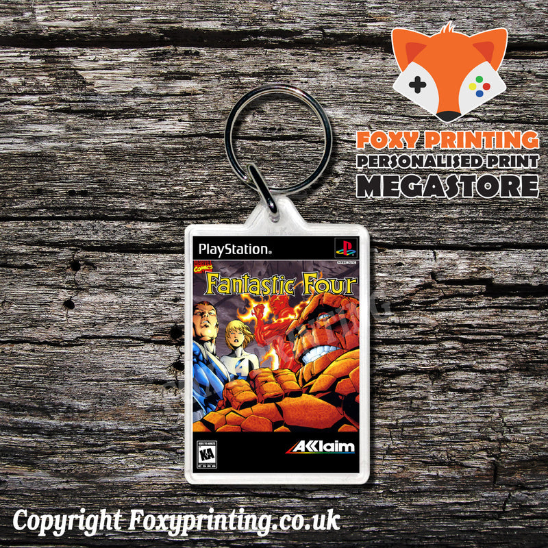 Fantastic Four - PS1 Playstation 1 Game Inspired Retro Gaming Magnet