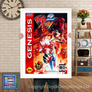 Fatal Fury 2 - Sega Megadrive Inspired Retro Gaming Poster A4 A3 A2 Or A1