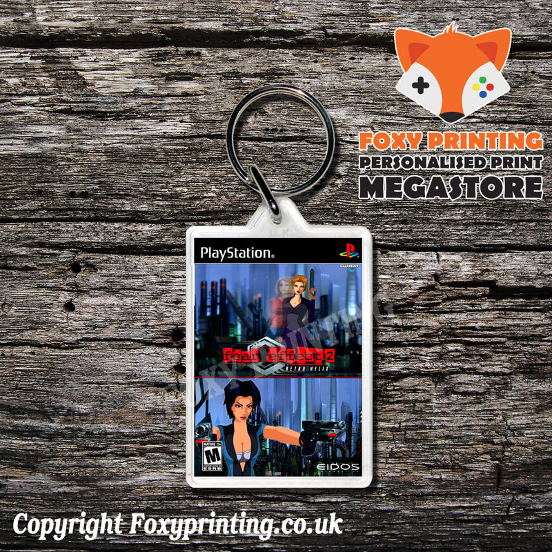 Fear Effect 2r Etrohelix Ca - PS1 Playstation 1 Game Inspired Retro Gaming Magnet