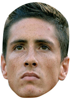 Fernando Torres 2 Face Mask – Fancy Dress Cardboard Costume Mask