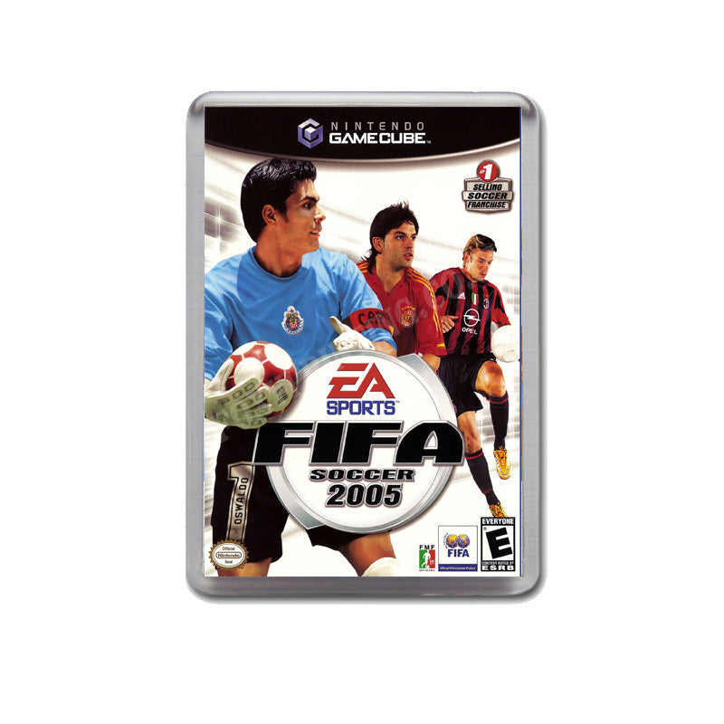 Fifa Soccer 2005 Style Inspired Game Gamecube Retro Video Gaming Magnet