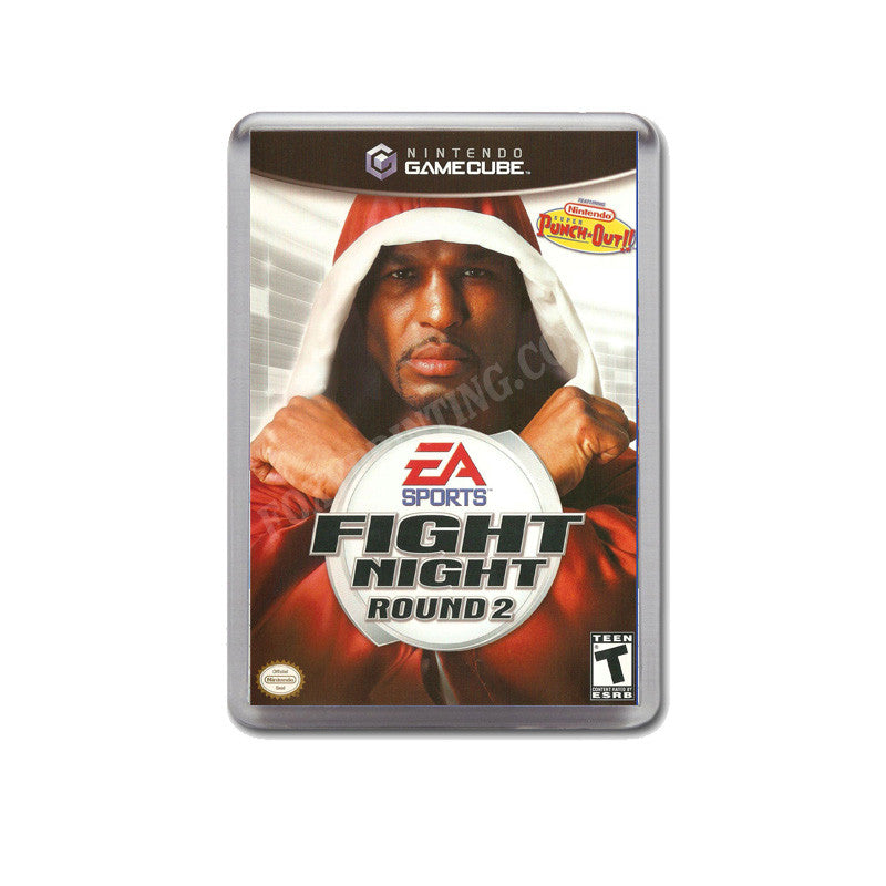 Fight Night Round2 Style Inspired Game Gamecube Retro Video Gaming Magnet