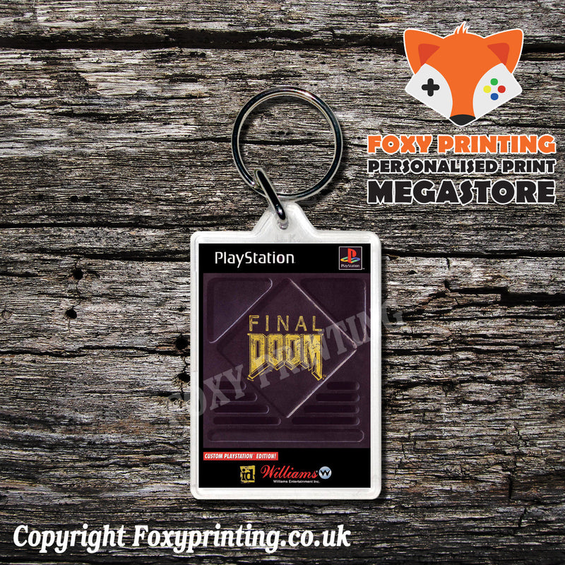 Final Doom - PS1 Playstation 1 Game Inspired Retro Gaming Magnet