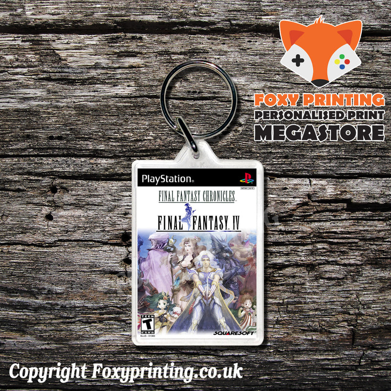 Final Fantasy Iv 5 - PS1 Playstation 1 Game Inspired Retro Gaming Magnet